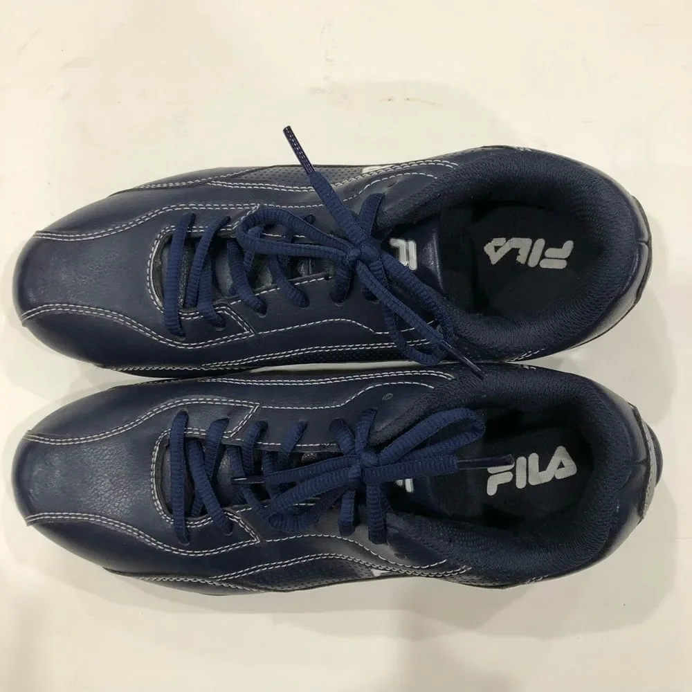 Blue Sneakers, FILA, Size 8